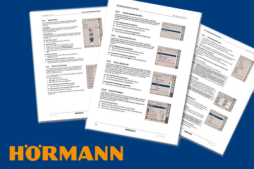 Redaktionsleitfaden <br /><span class='kunde'> Hörmann